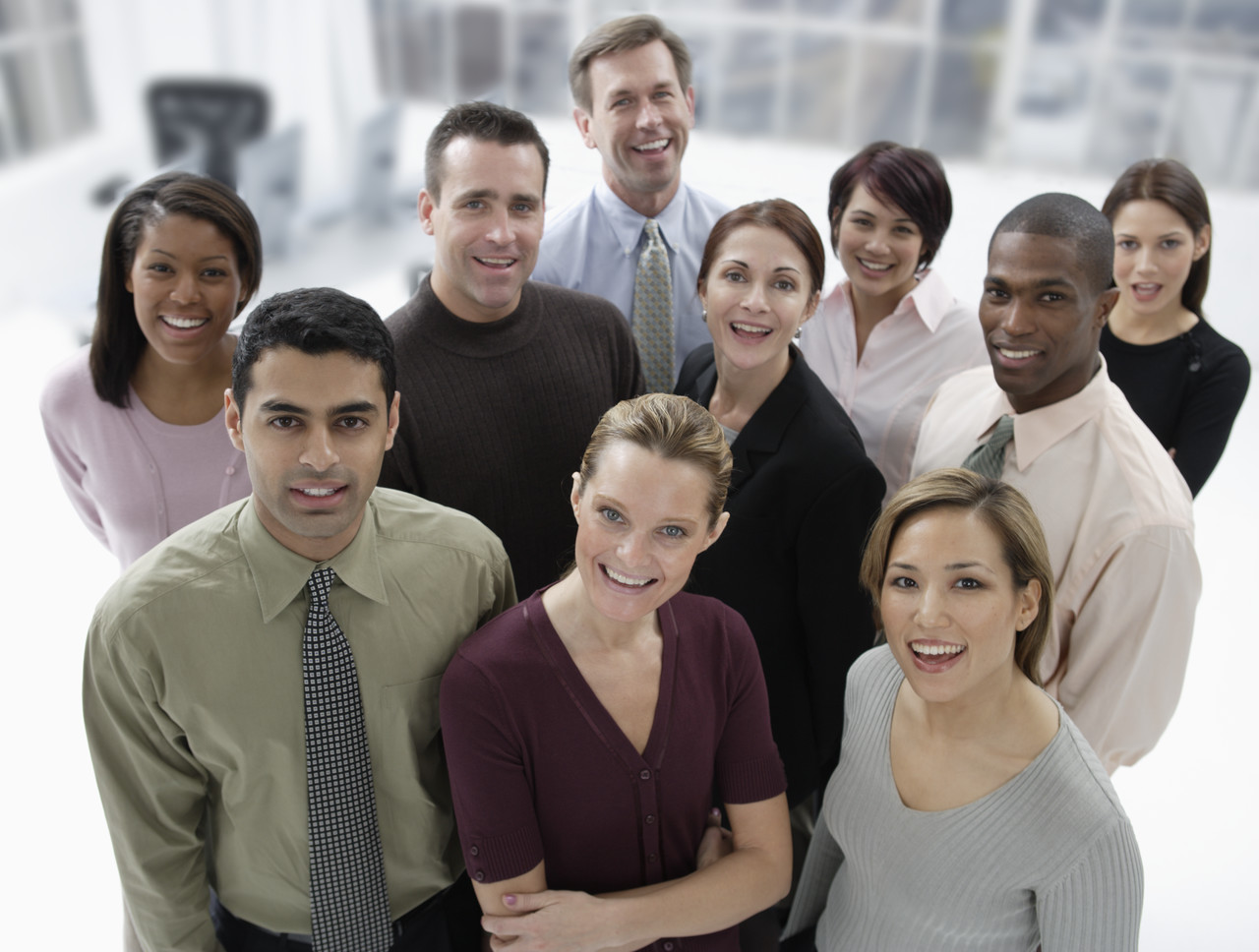 Confident Business Team